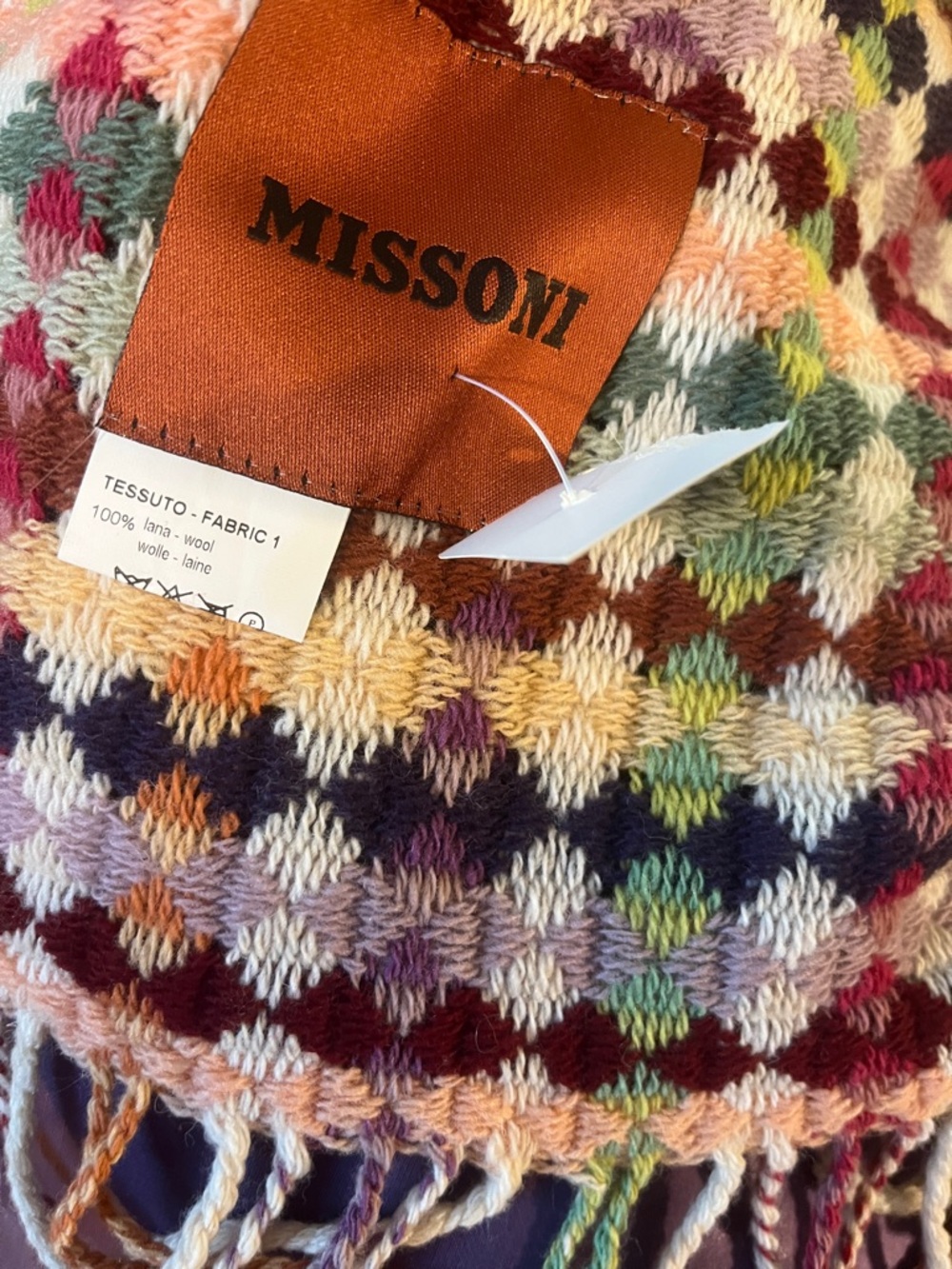 Missoni Wool Throw - Picture 3 of 5